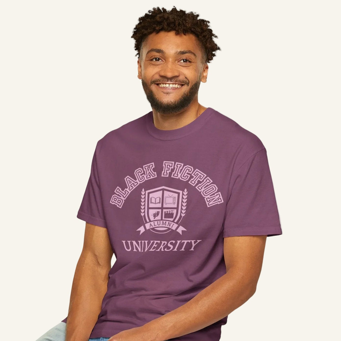 Black Fiction University T-shirt