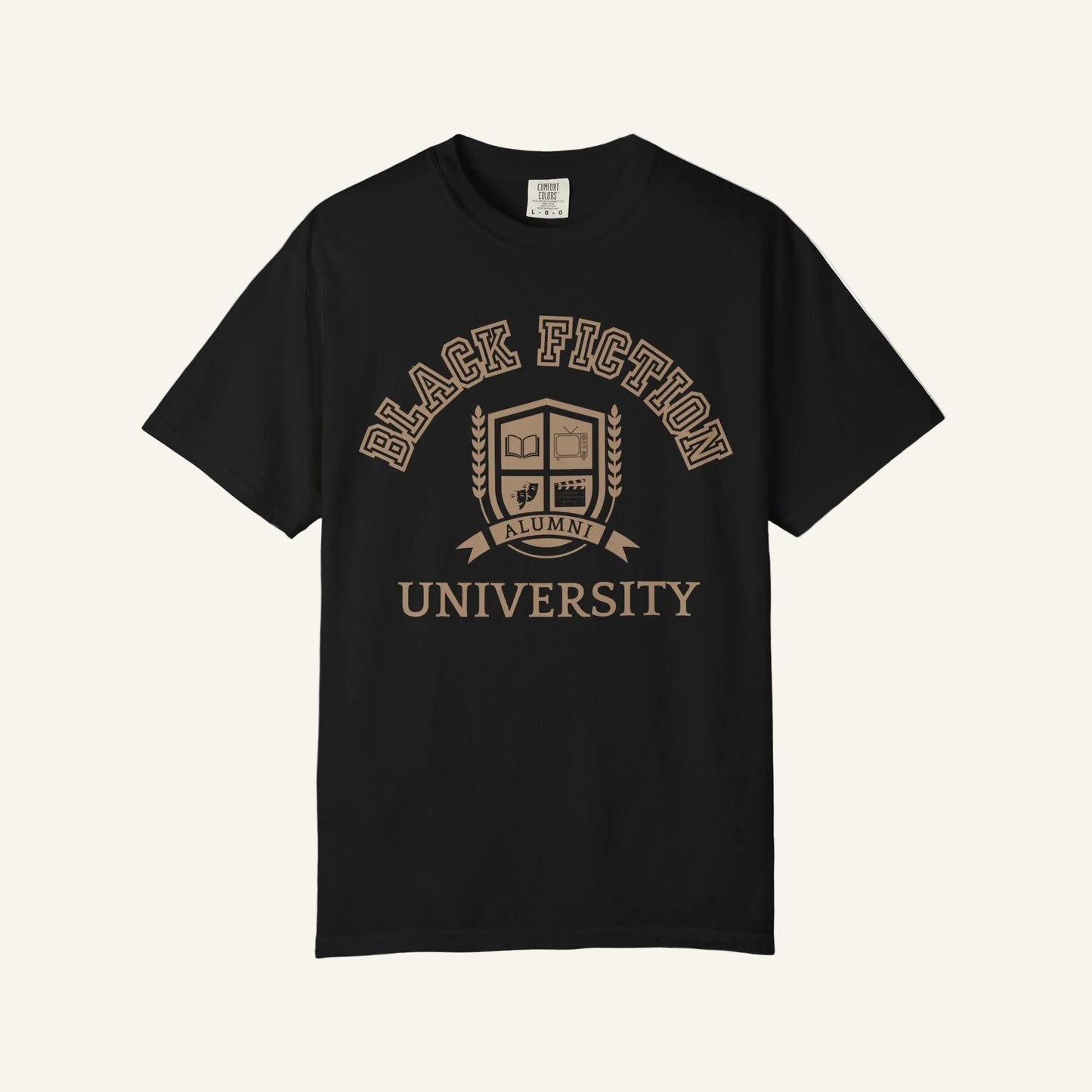 Black Fiction University T-shirt