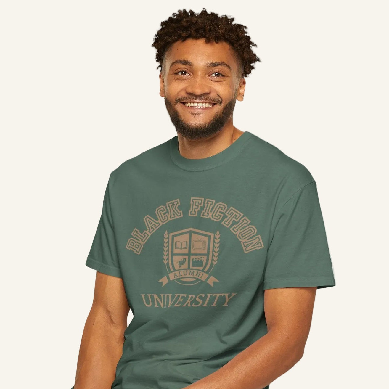 Black Fiction University T-shirt