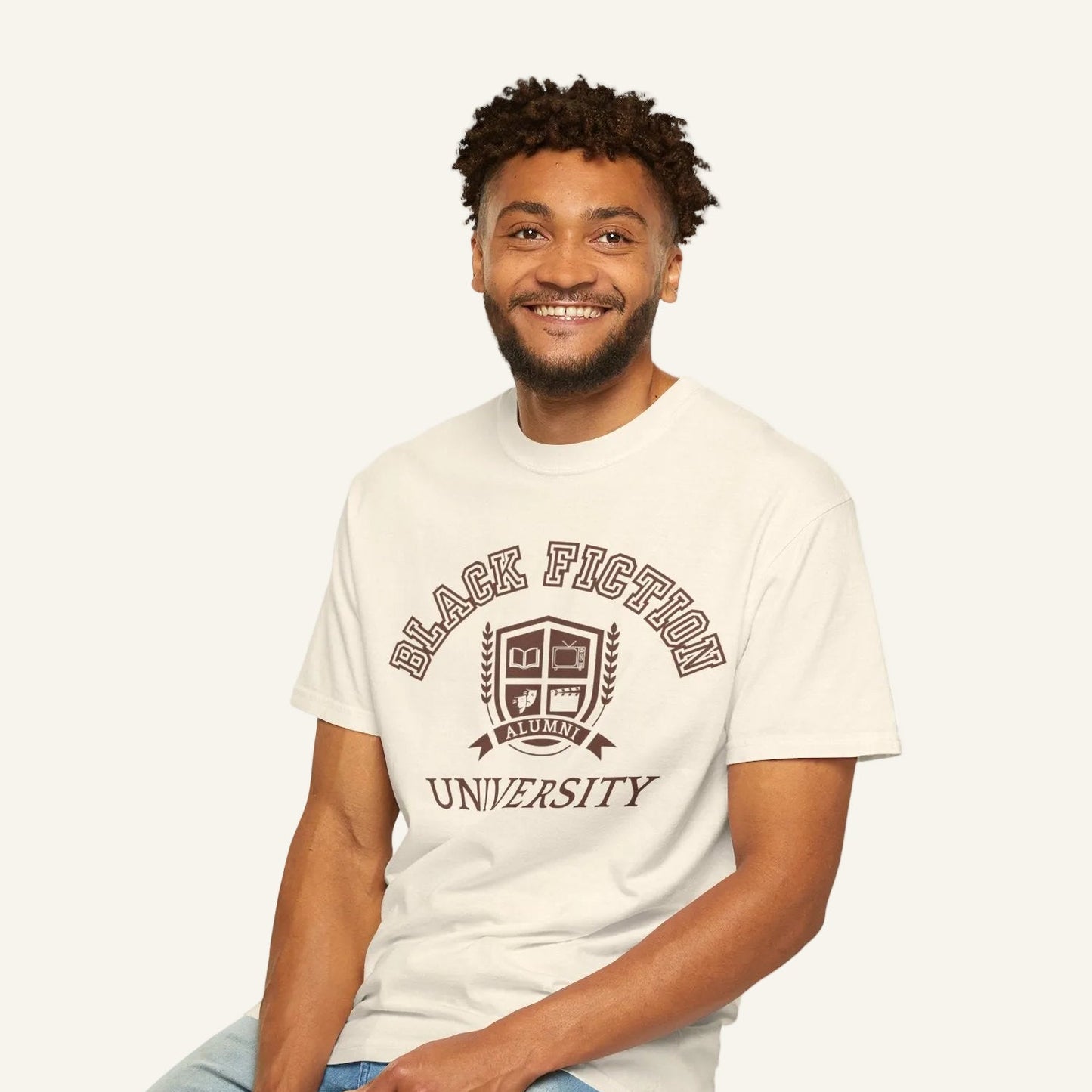 Black Fiction University T-shirt