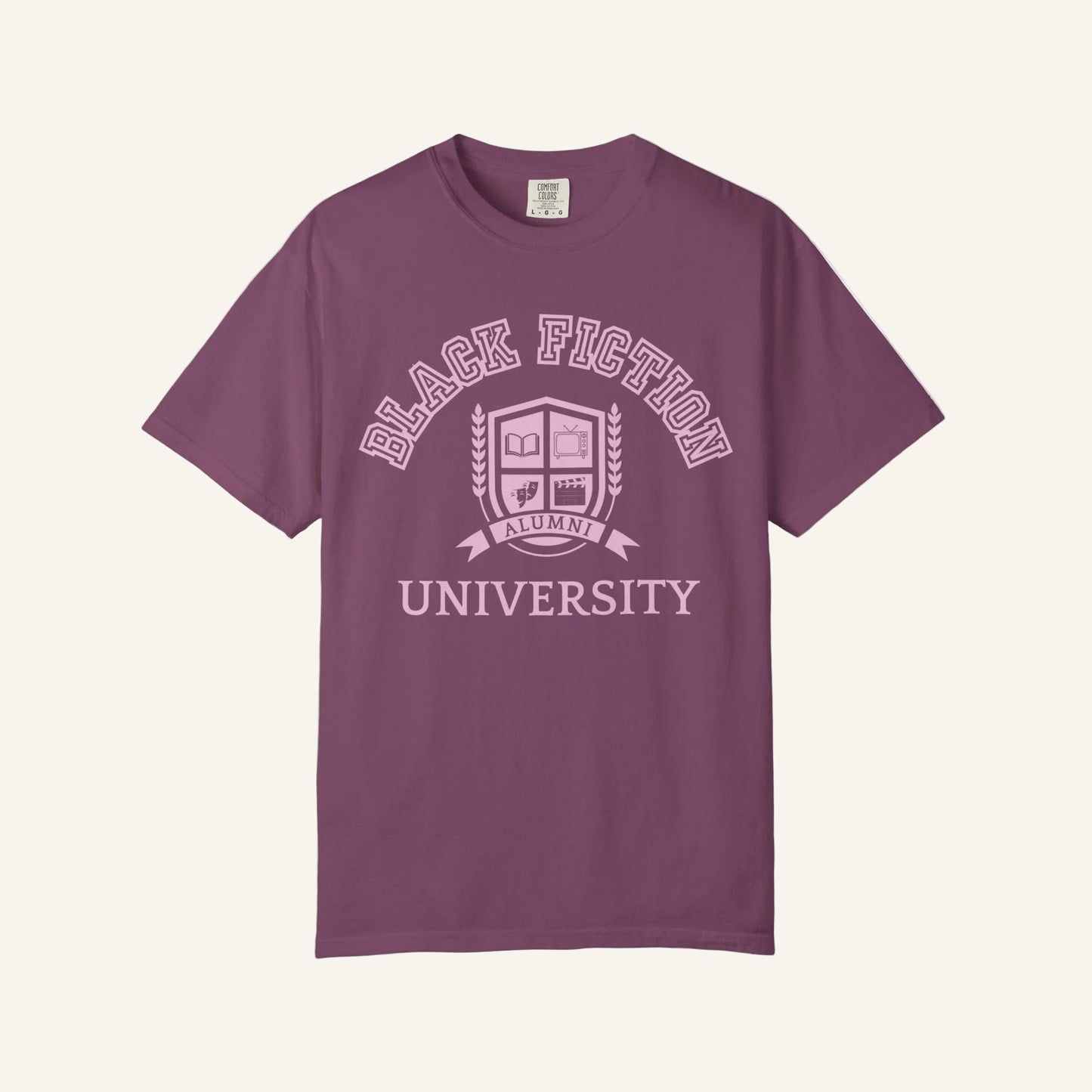 Black Fiction University T-shirt